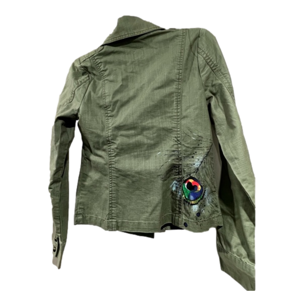 ROXY Adorable Military Style jacket - Picture 4 of 7